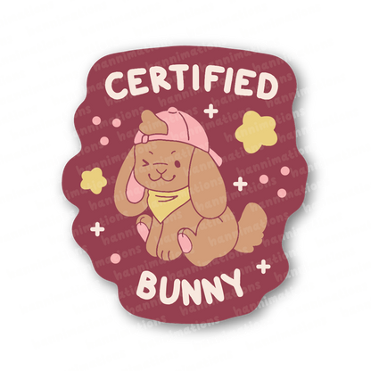certified critter stickers