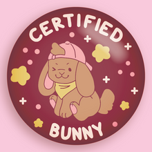 Load image into Gallery viewer, certified critter 3&quot; pin badges!
