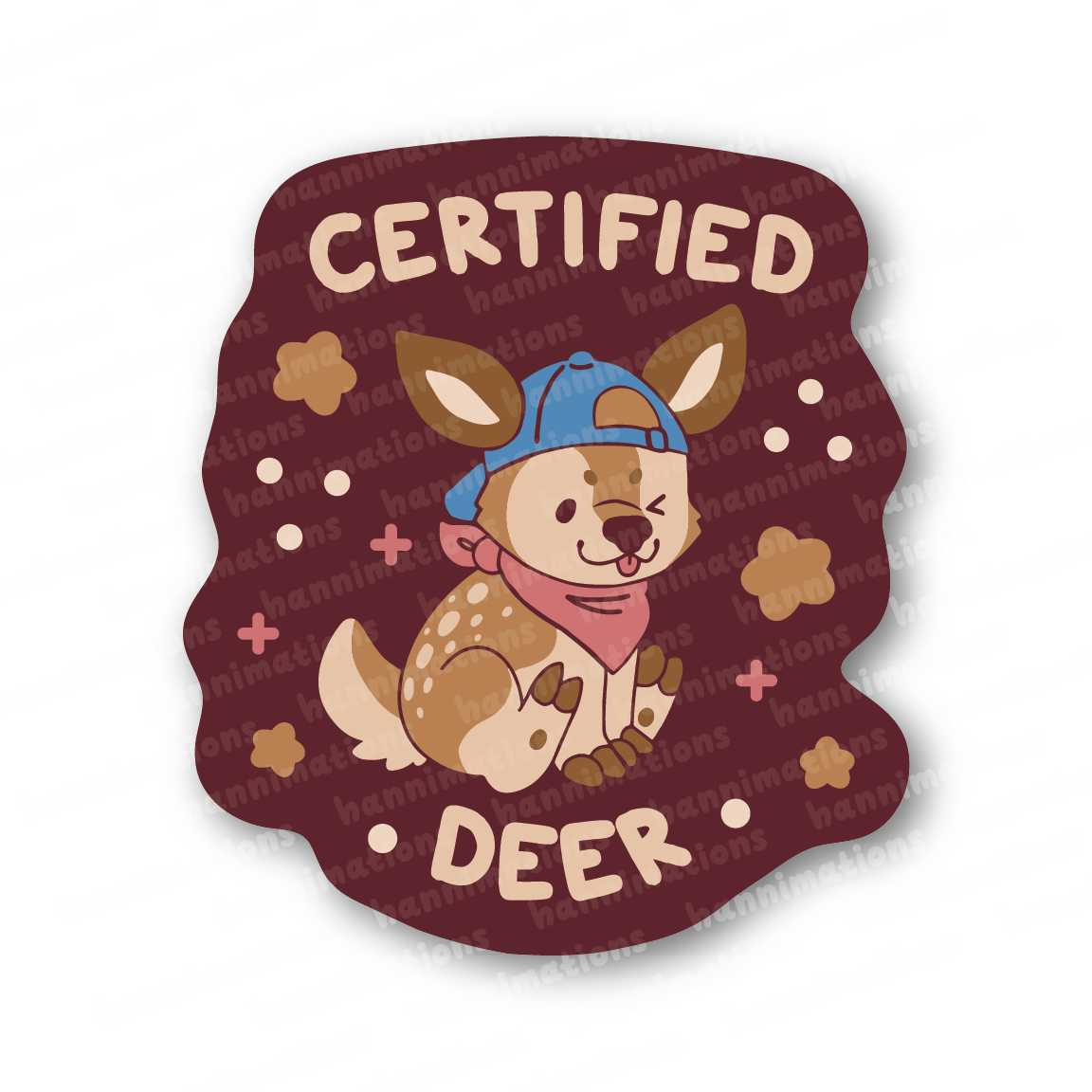 certified critter stickers