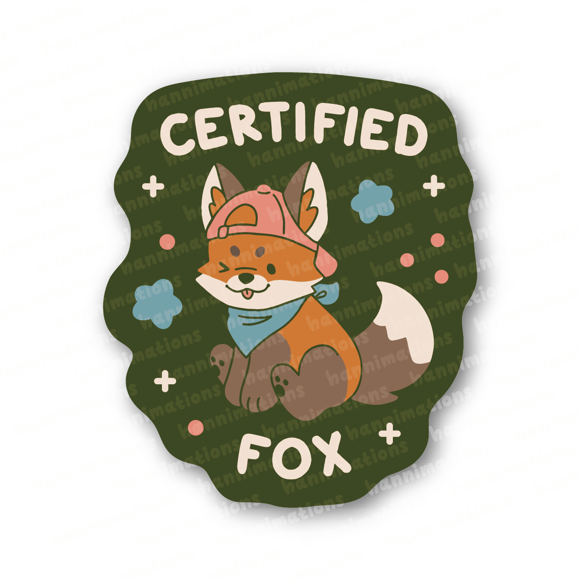 certified critter stickers