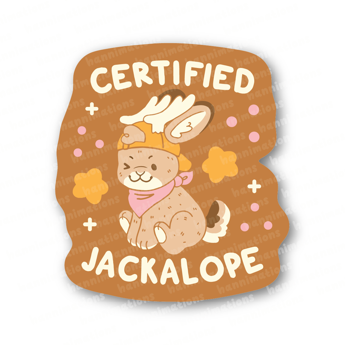 certified critter stickers