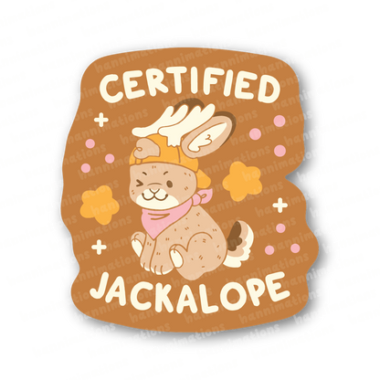 certified critter stickers