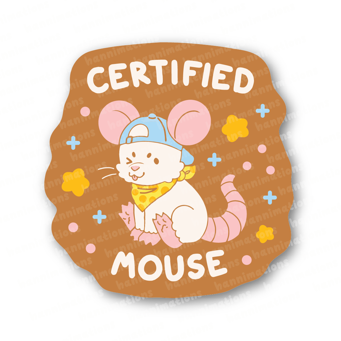 certified critter stickers