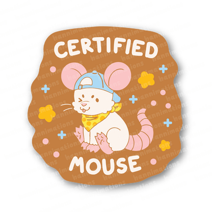 certified critter stickers