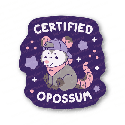 certified critter stickers