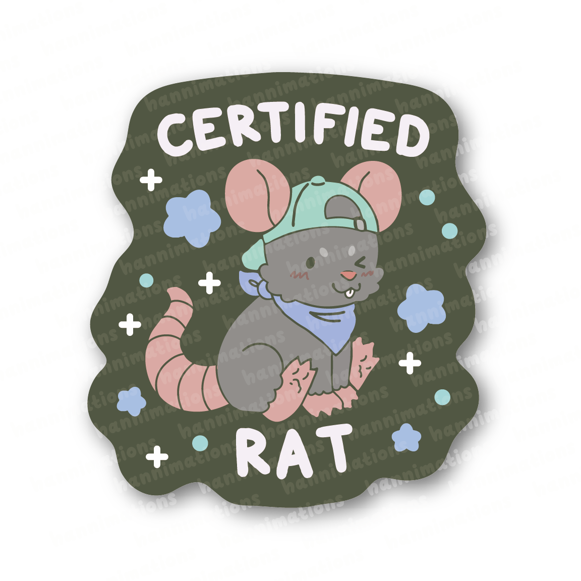 certified critters series 2 vinyl stickers