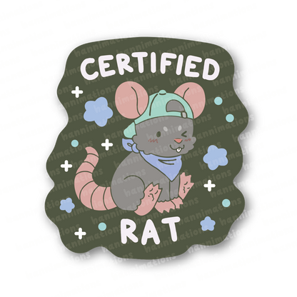 certified critters series 2 vinyl stickers