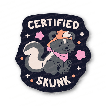 certified critter stickers