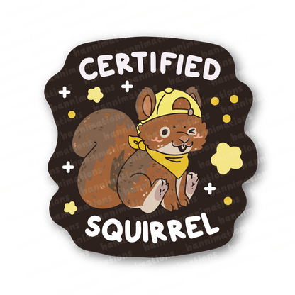 certified critters series 2 vinyl stickers