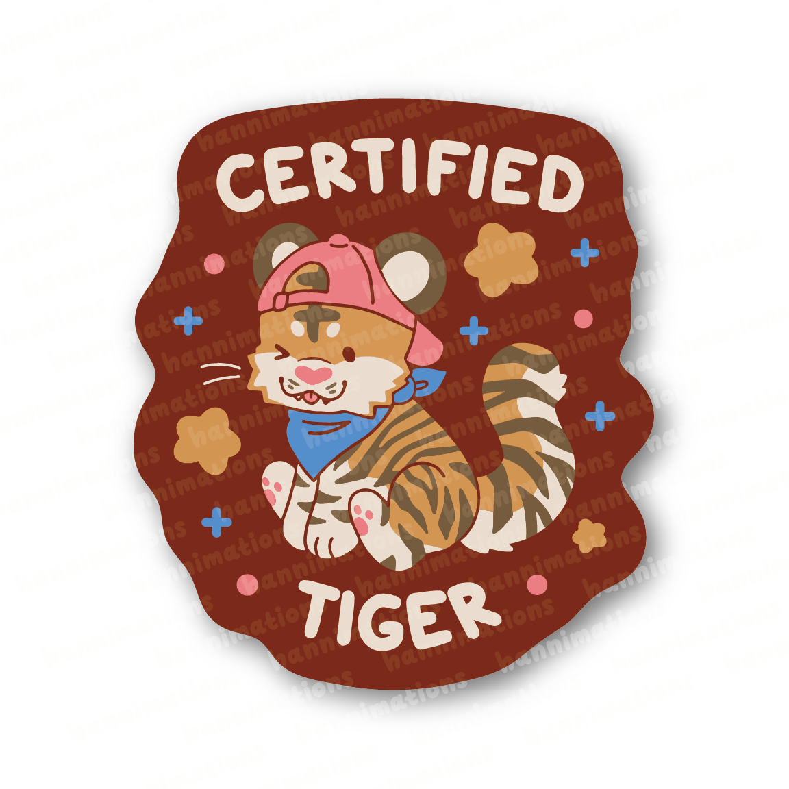 certified critter stickers