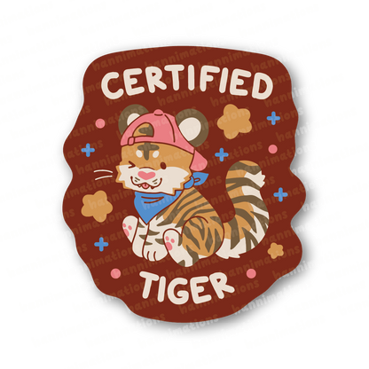 certified critter stickers