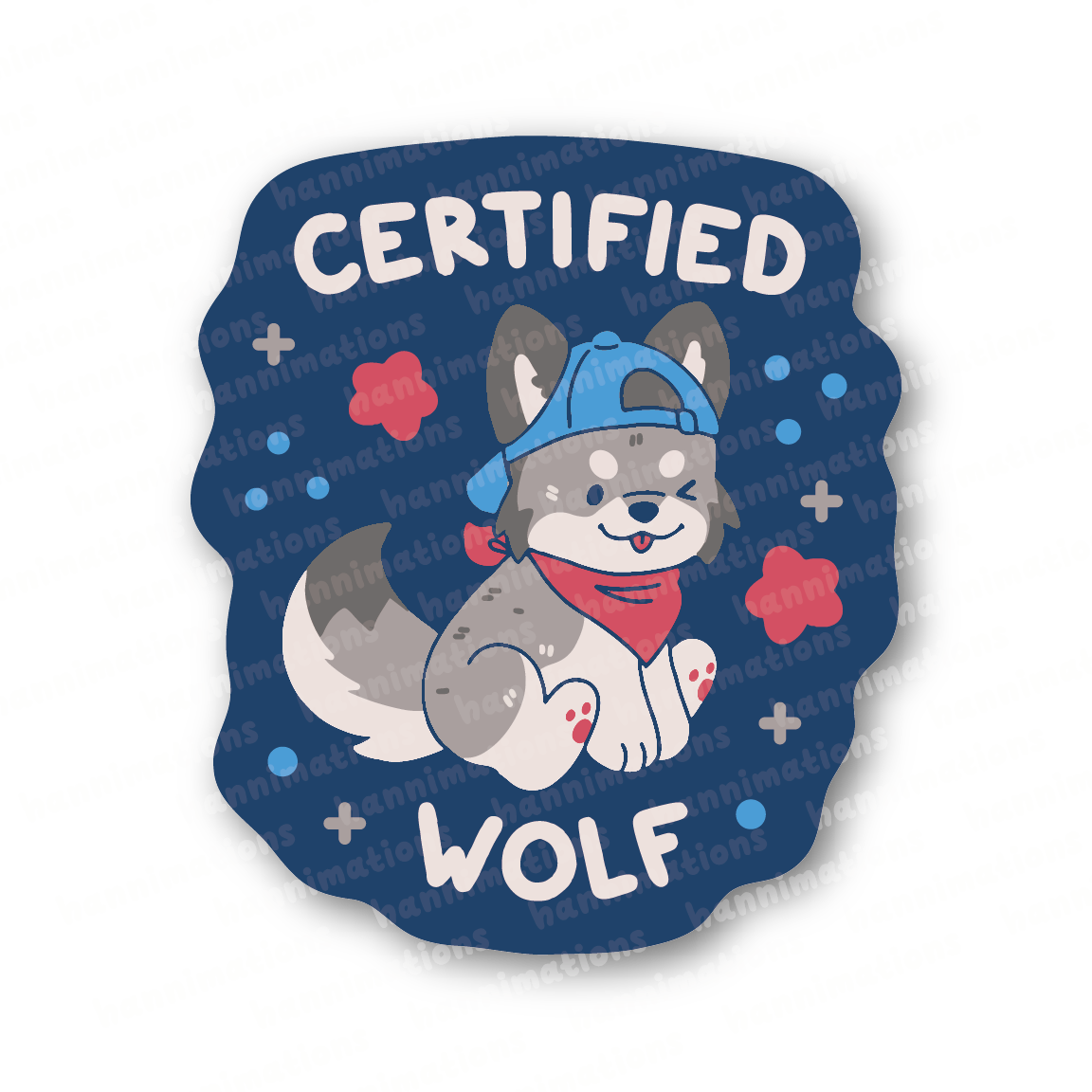 certified critter stickers