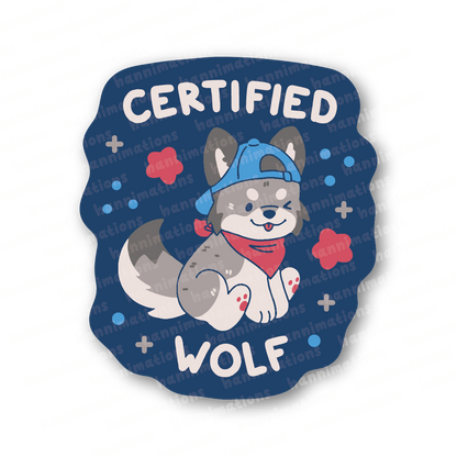 certified critter stickers