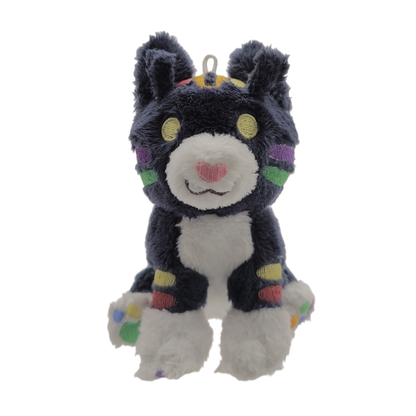 critter rainbeanie keychain plush