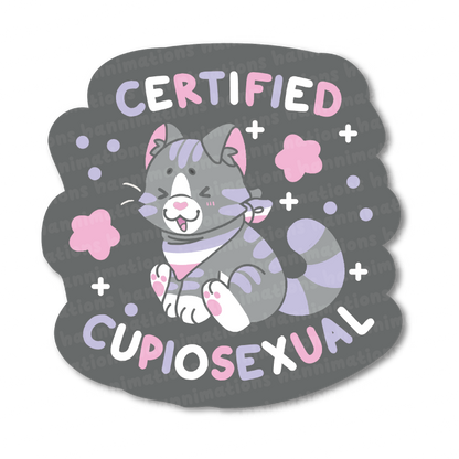 certified pride 3" vinyl stickers