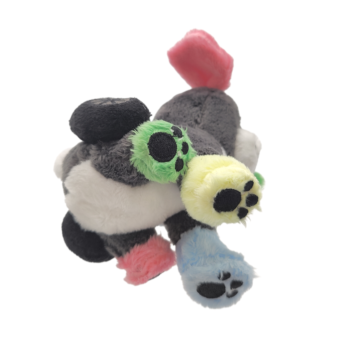 dash rainbeanie keychain plush
