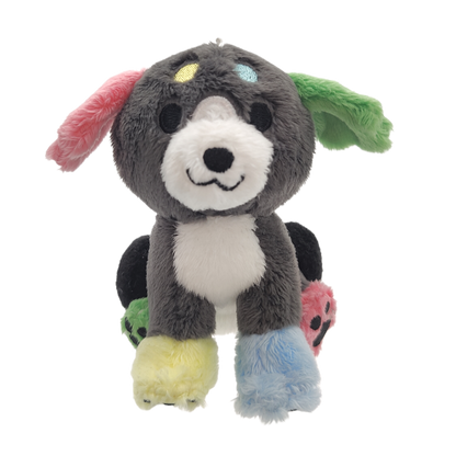 dash rainbeanie keychain plush
