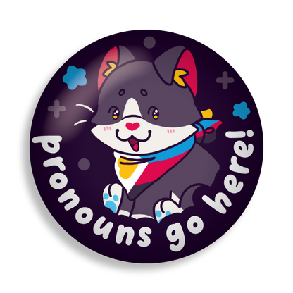 colorful critters pronoun pins 2