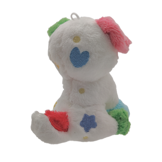 doodles rainbeanie keychain plush