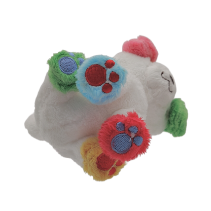 doodles rainbeanie keychain plush