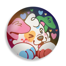 Load image into Gallery viewer, colorful doodles button pins
