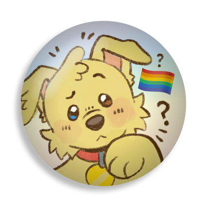 🐶🏳️‍🌈❓button