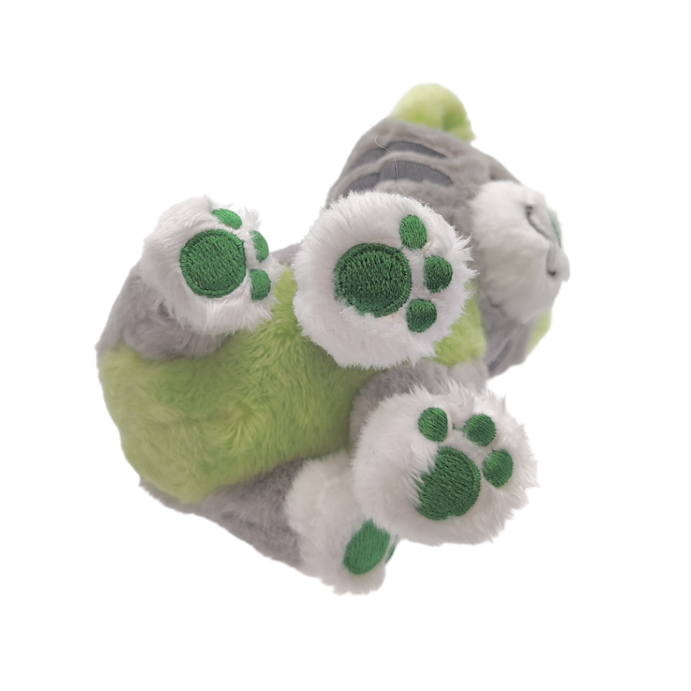 matcha rainbeanie keychain plush