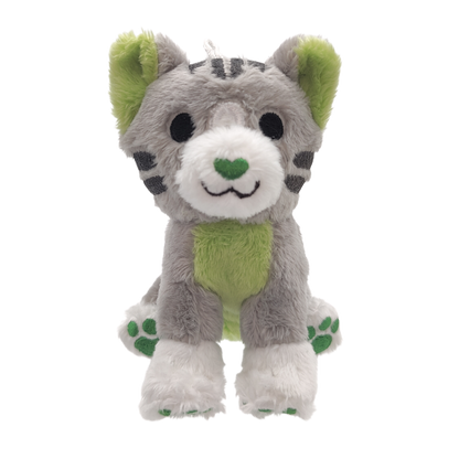 matcha rainbeanie keychain plush