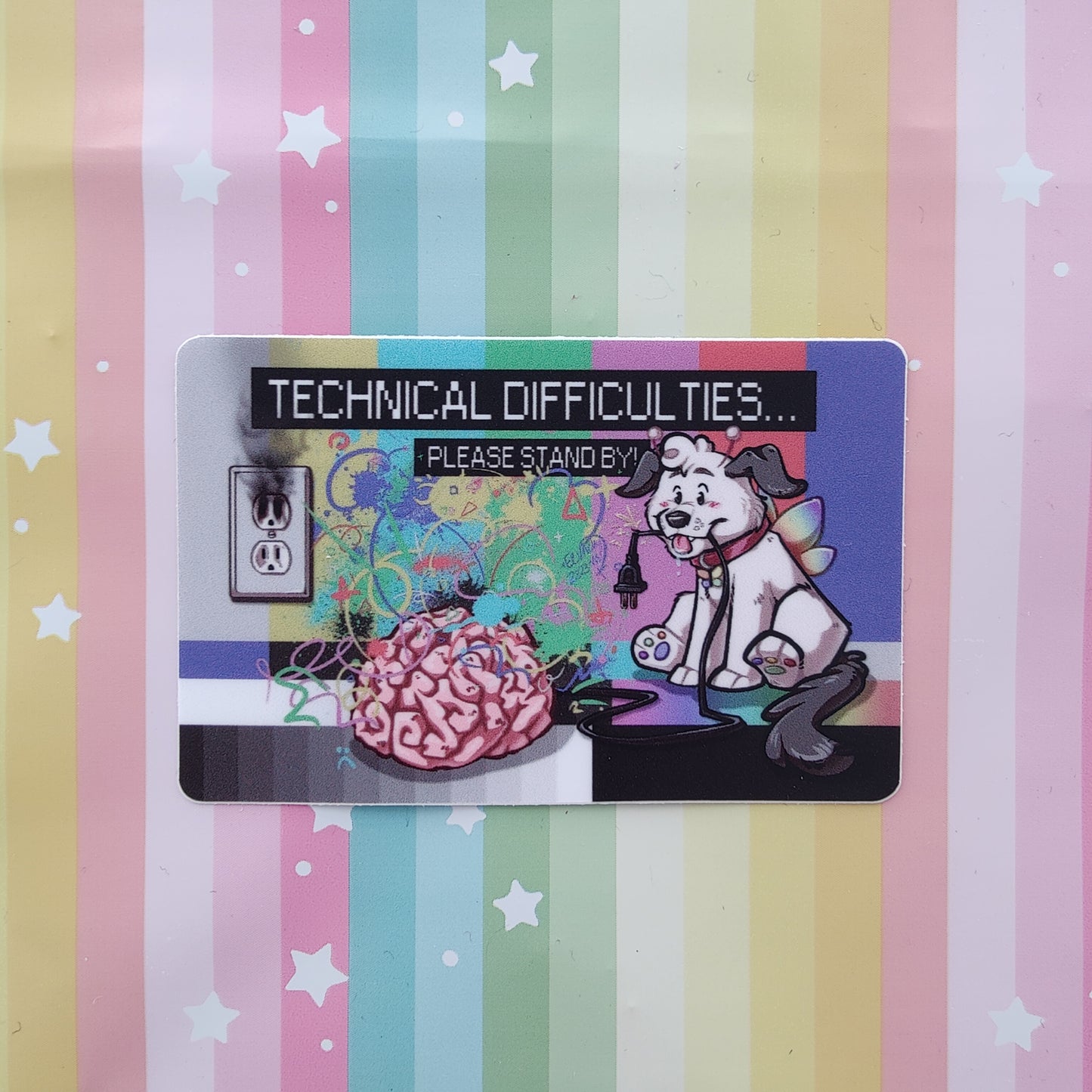 disability pride guest artist vinyl stickers