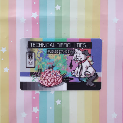 disability pride guest artist vinyl stickers