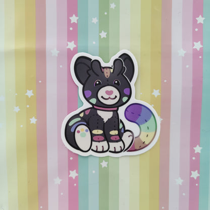disability pride guest artist vinyl stickers