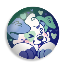 Load image into Gallery viewer, colorful doodles button pins
