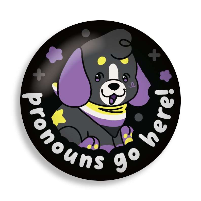 colorful critters pronoun pins 1