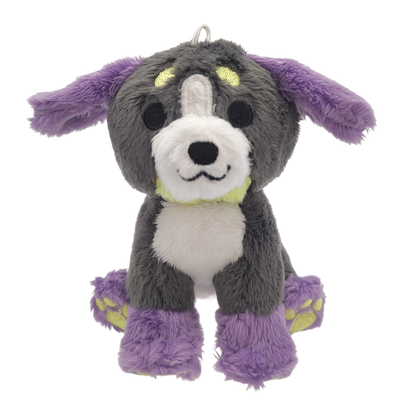 nebula rainbeanie keychain plush
