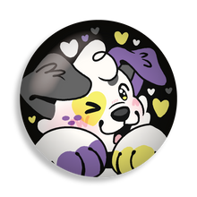 Load image into Gallery viewer, colorful doodles button pins
