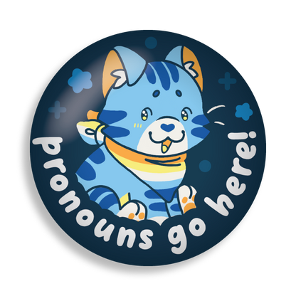 colorful critters pronoun pins 4