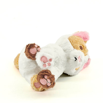 carmel kitty rainbeanie keychain plush