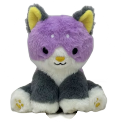 aurora the colorful kitty plushie