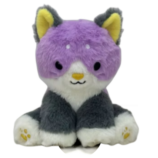 aurora the colorful kitty plushie