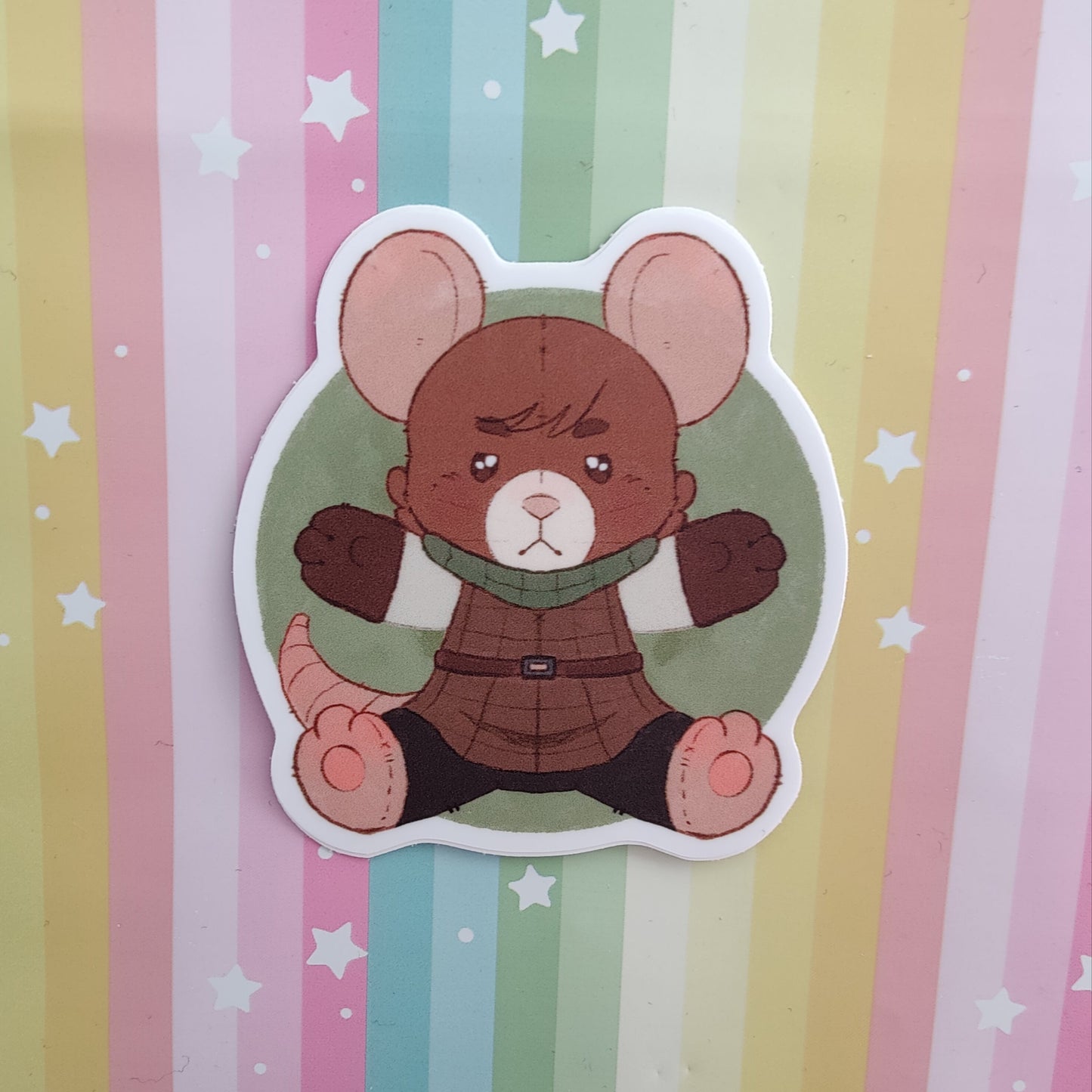 dungeon meshi 3" vinyl teddy stickers