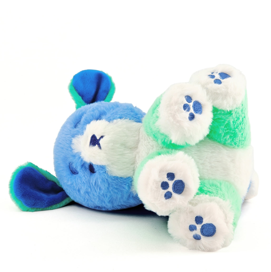 pretzel the colorful puppy plushie