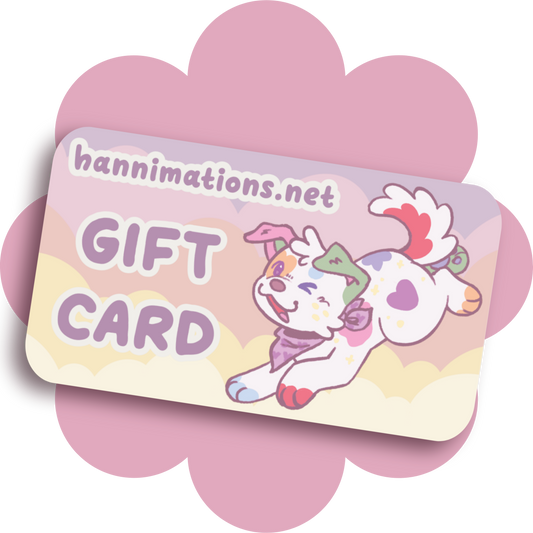hannimations gift card!!