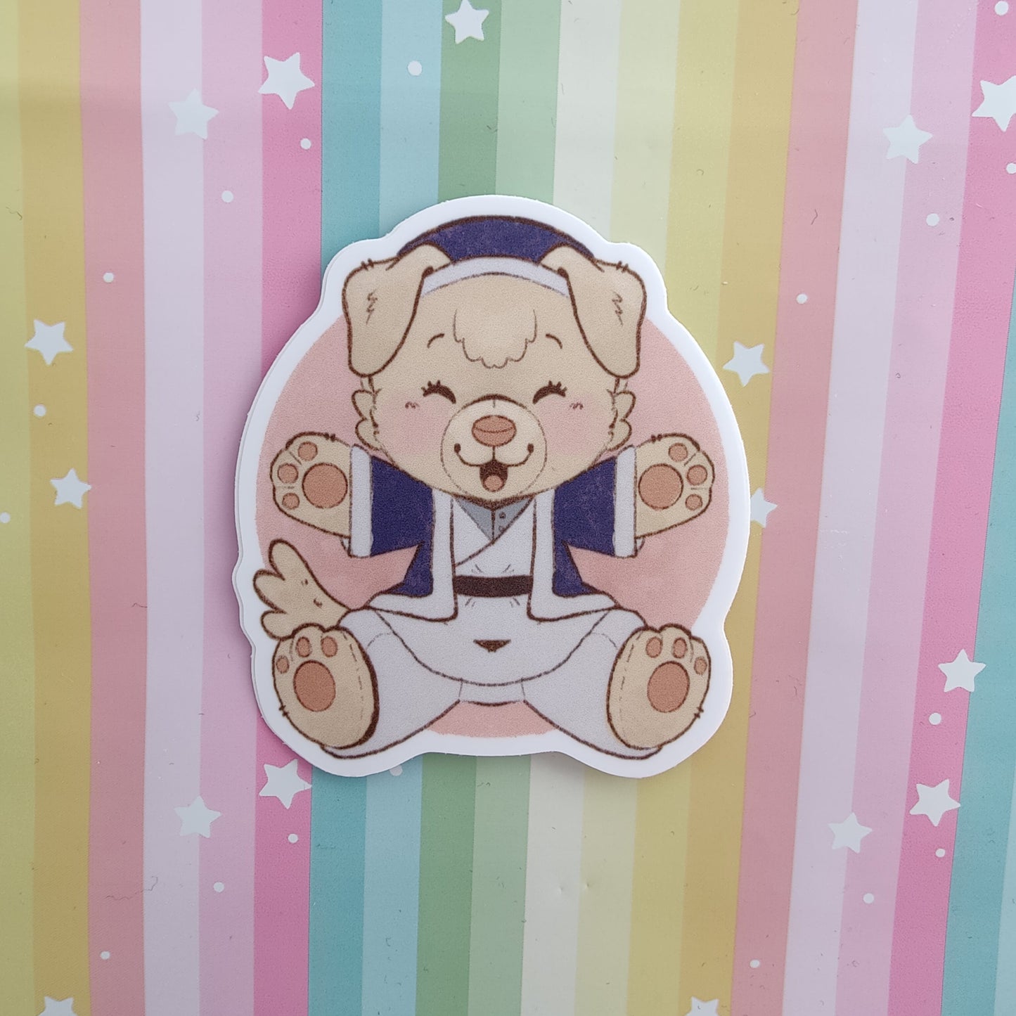dungeon meshi 3" vinyl teddy stickers