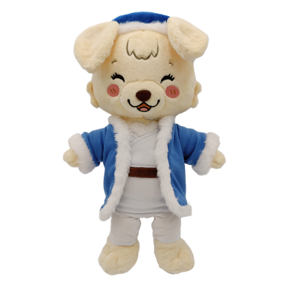 puppy falin teddy plush!