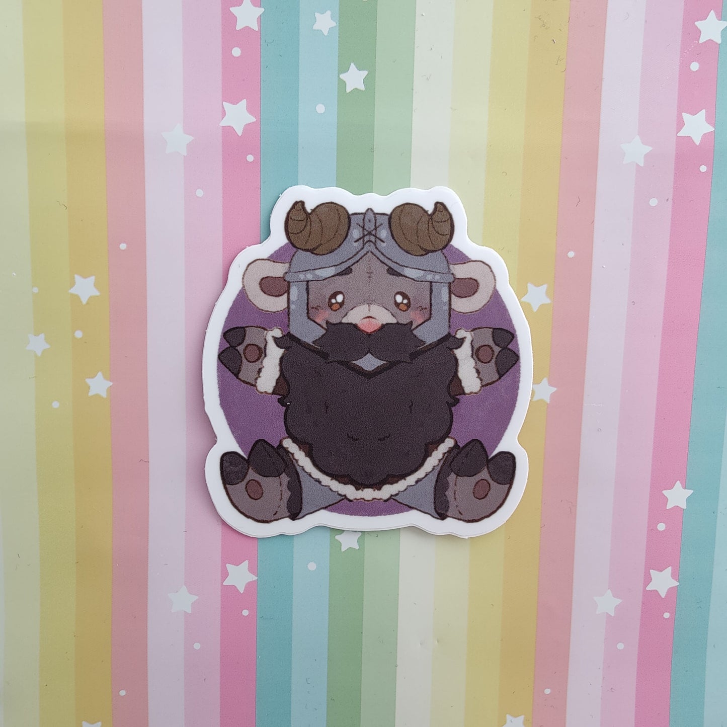 dungeon meshi 3" vinyl teddy stickers