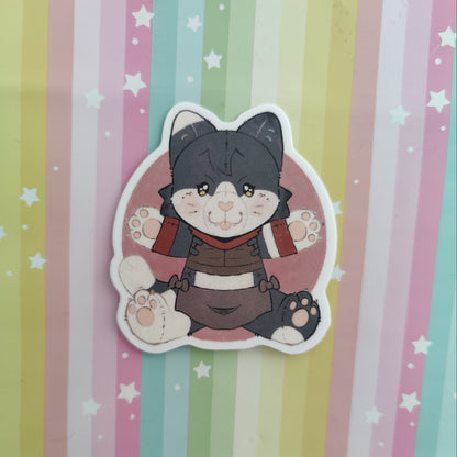 dungeon meshi 3" vinyl teddy stickers