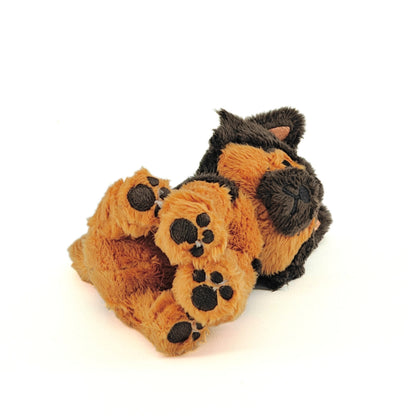 toast puppy rainbeanie keychain plush