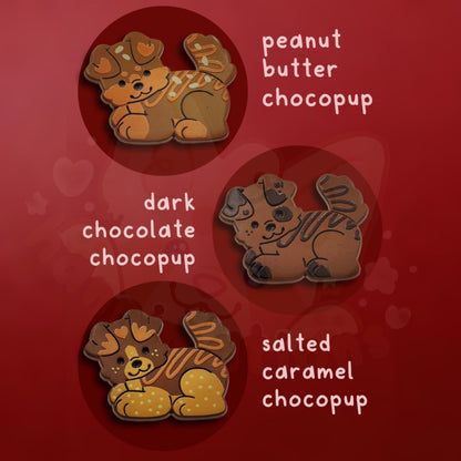 box of chocopups mystery pin boxes