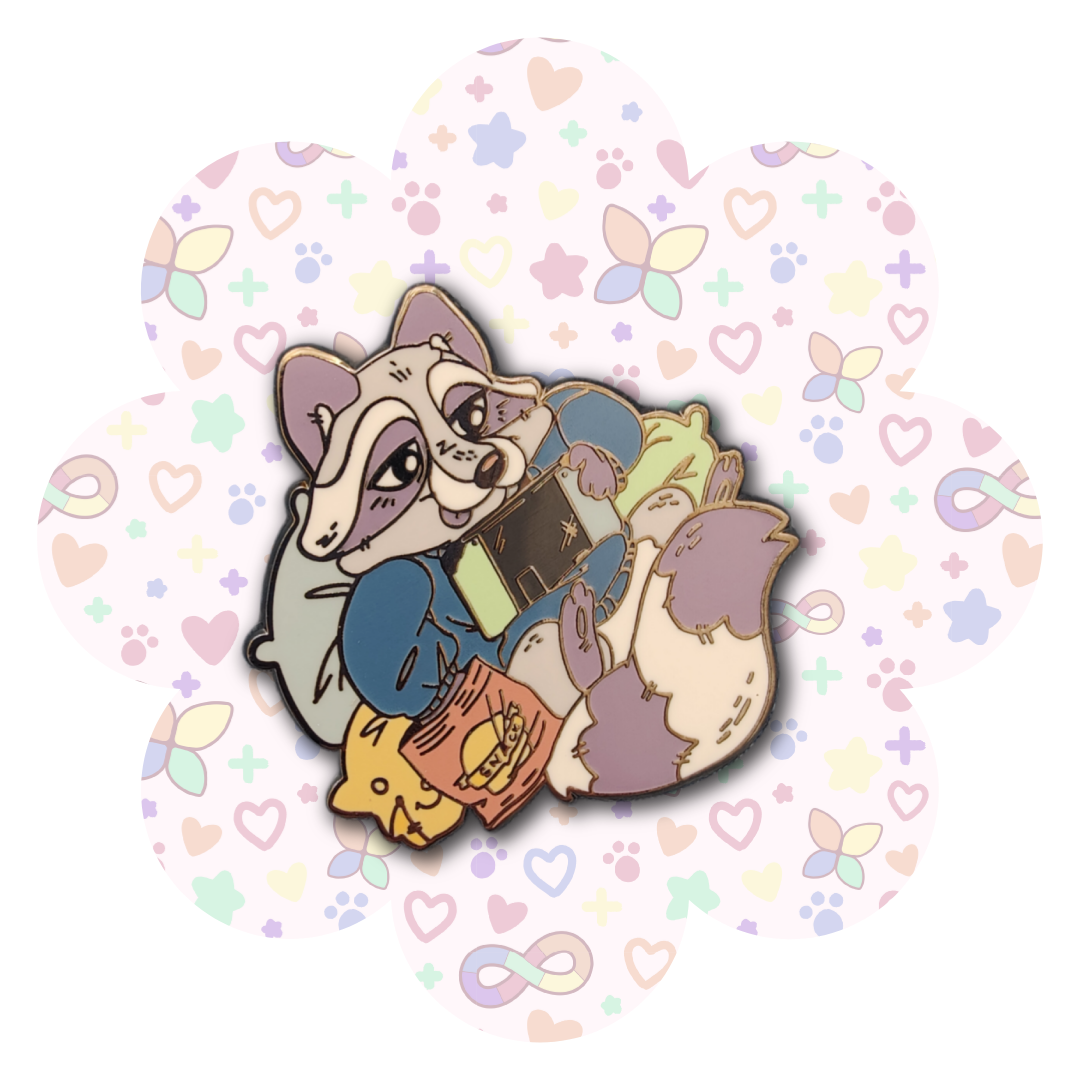 disability pride enamel pins