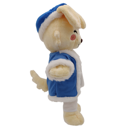 puppy falin teddy plush!
